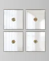 John-richard Collection Constellation Mirrors, Set Of 4 In Gold