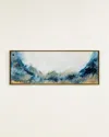 John-richard Collection Cosmic Magic I Framed Giclee In Blue