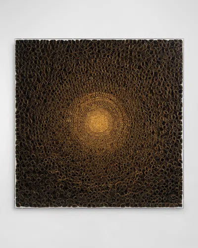 John-richard Collection Cosmic Radiance Original Wall Art By Tony Fey In Gold