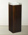 John-richard Collection Couros Pedestal In Brown