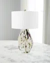 John-richard Collection Cromo 32" Table Lamp In Silver