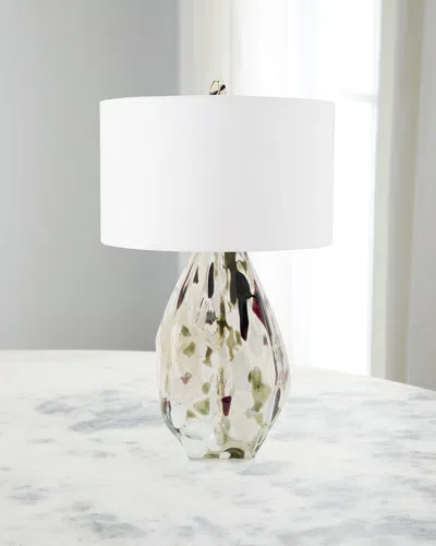 John-richard Collection Cromo 32" Table Lamp In Silver