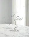 John-richard Collection Crystal Canopy Sculpture In Silver
