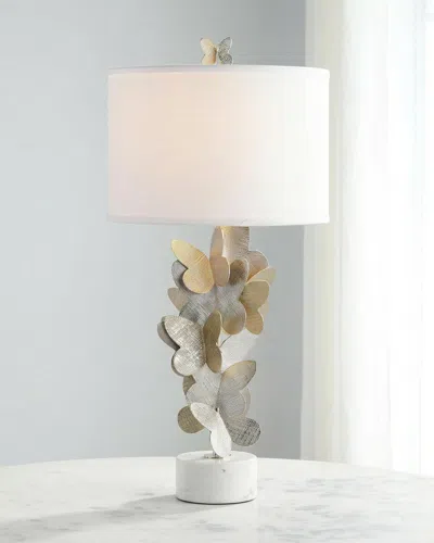 John-richard Collection Dancing Butterflies 26" Table Lamp