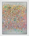 John-richard Collection Dancing Pigments I Original Painting By Teng Fei In Multi
