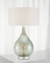 John-richard Collection Deep Ocean Blue Table Lamp