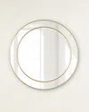 John-richard Collection Discus Mirror In Gold