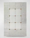 John-richard Collection Elliot Mirror In Silver