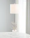 John-richard Collection Emanation Table Lamp In Silver