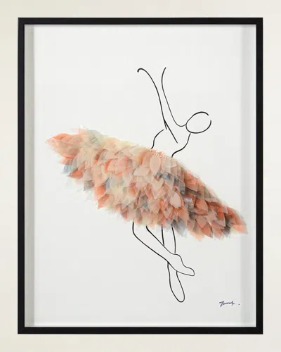 John-richard Collection En Pointe Iii Original Wall Art By Tony Fey In Black