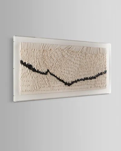 John-richard Collection Feathers Original Wall Art By Robat In Black/white