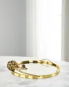 John-richard Collection Fiore Tray In Brass