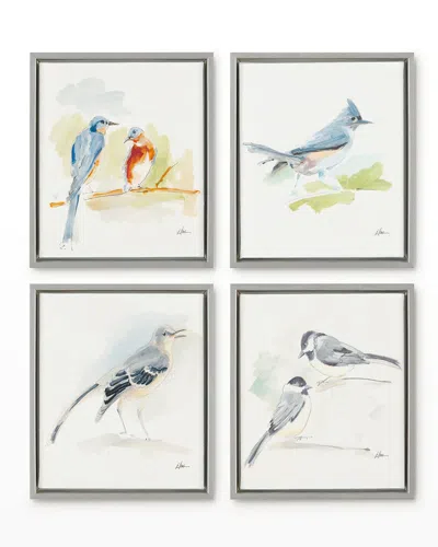 John-richard Collection Fly Away Giclee Art On Canvas By Jackie Ellens In Gray
