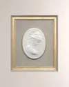 John-richard Collection French Nouveau I Framed Cameo Wall Art In Gold