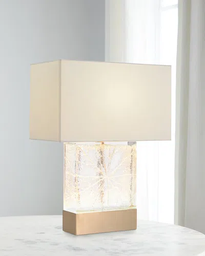 John-richard Collection Frio Table Lamp In White