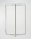John-richard Collection Fumosi Side Table In Stainless Steel