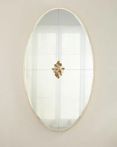 John-richard Collection Gadlas Mirror In Gold