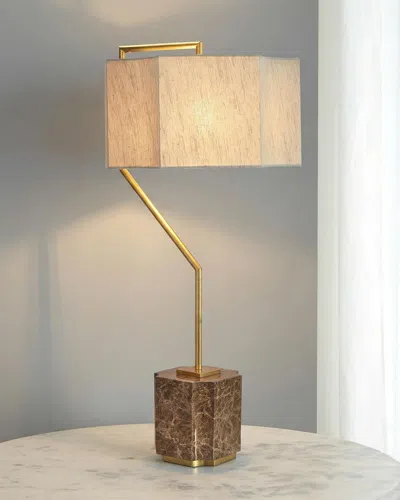 John-richard Collection Gancho 36" Table Lamp In Brown