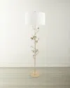 John-richard Collection Gemstone Garden 68" Floor Lamp In Gold
