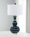 John-richard Collection Genevieve Table Lamp In Blue