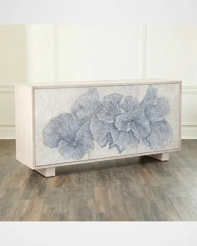 John-richard Collection Giardino 3-door Sideboard In White