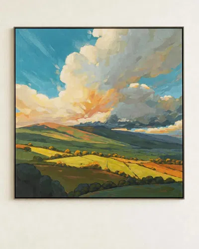 John-richard Collection Gilded Fells, Large Framed Giclee By Sarah Thomas In Multi