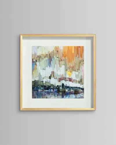 John-richard Collection Glacier Bay Ii Giclee Art In Gold