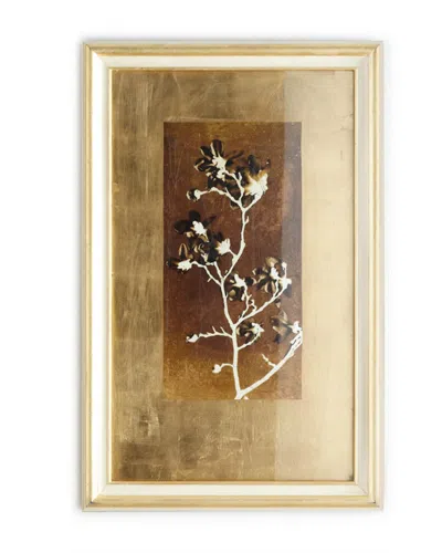 John-richard Collection Gold Leaf Branches Ii Print