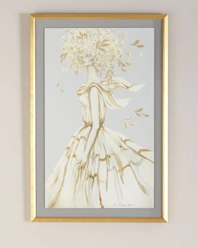 John-richard Collection Golden Femme Ii Wall Art By Zana Ran & Dstrok;elovi & Cacute;-brown