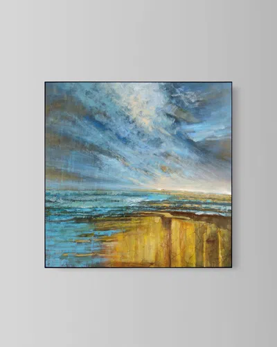 John-richard Collection Golden Shore Original Art By Teng Fei In Multi