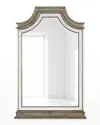 John-richard Collection Grace Mirror In Gray