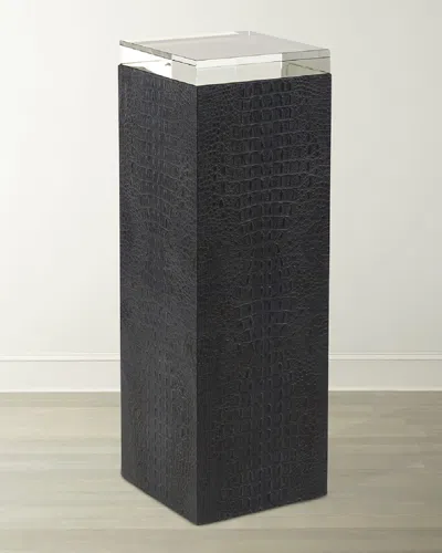 John-richard Collection Greystroke Pedestal In Black