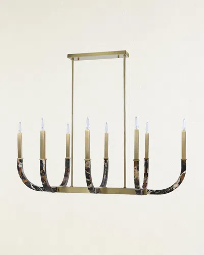 John-richard Collection Hampton Court 56.5" 8-light Horizontal Chandelier