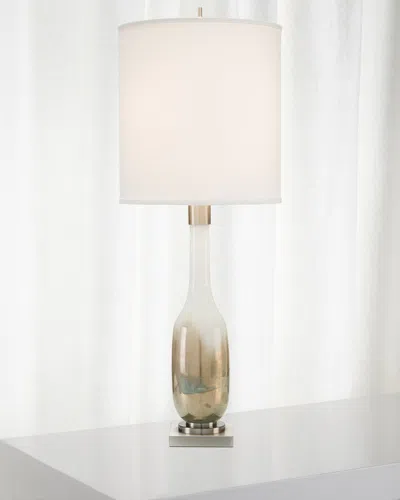 John-richard Collection Hand-blown Golden Table Lamp In Yellow
