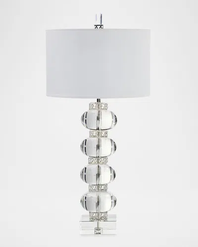 John-richard Collection High-rise 34" Crystal Table Lamp