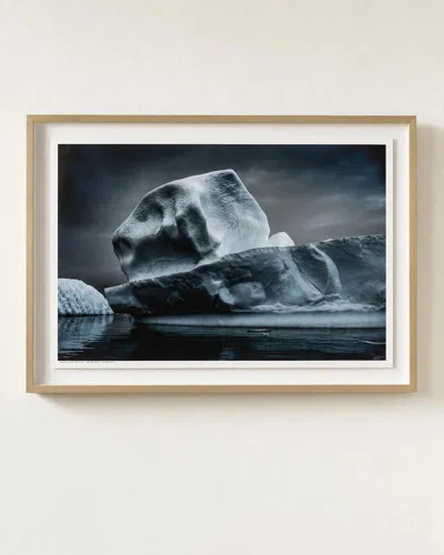 John-richard Collection Holocene Framed Photo Print By Rodney Bursiel In Blue