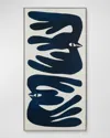 John-richard Collection Imaginative Flight "soar" Framed Giclee By Chloe Watts In Blue