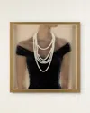 John-richard Collection Indigo Framed Giclee By Tania Bello In Black