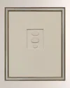 John-richard Collection Intaglio Ii Ivory Wall Decor In Neutral