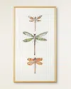 John-richard Collection Joyful Dragonflies Ii Giclee Wall Art By Joy Colangelo In Multi