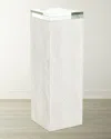 John-richard Collection Kano Pedestal In White