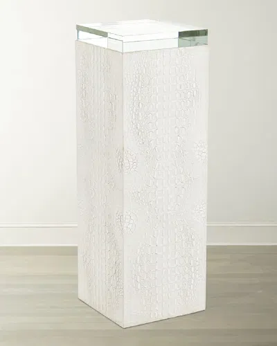 John-richard Collection Kano Pedestal In Metallic