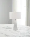 John-richard Collection Kegel 29" Marble Table Lamp In White
