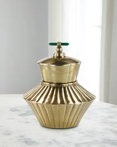 John-richard Collection Large Vessel In Gold