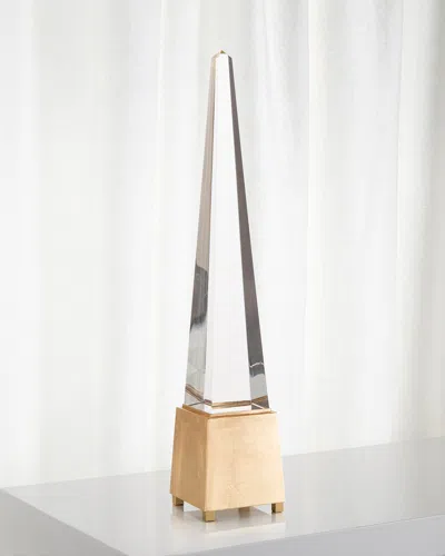 John-richard Collection Lighted Crystal Spire In Multi