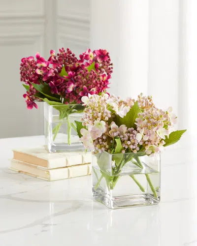 John-richard Collection Lilac Floral Arrangement In Multi