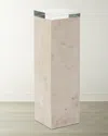 John-richard Collection Loftus Pedestal Alto In Gray