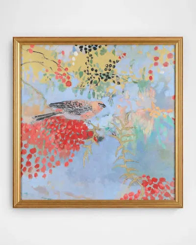 John-richard Collection Lofty Perch Framed Print By Mary Pratt In Blue