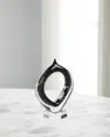 John-richard Collection Loop Sculpture, Medium In Black