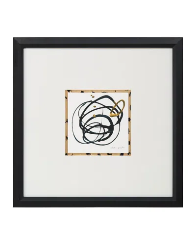 John-richard Collection Loops Loops Vi Giclee Wall Art By Dyann Gunter In Black